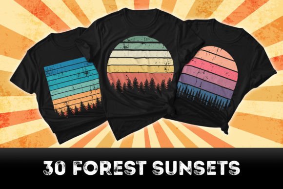 30 Print on Demand Forest Nature Sunsets: A Designer's Review