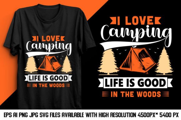 A Camping Design Vector That Feels Like Fresh Air