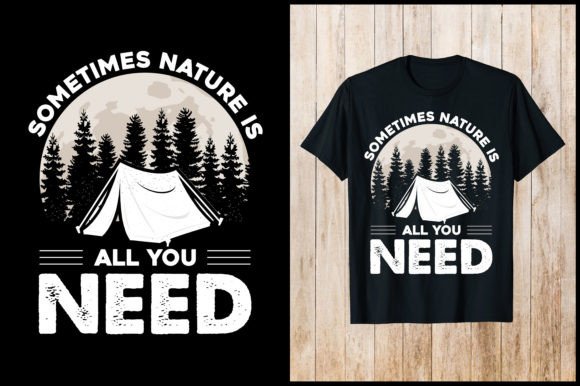 A Graphic Design Review of the Sometimes Nature T-Shirt Design