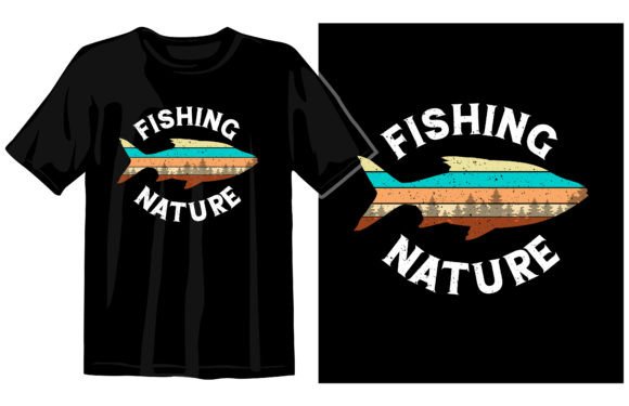 Brand Designer Review: Fishing Nature Vintage Graphics