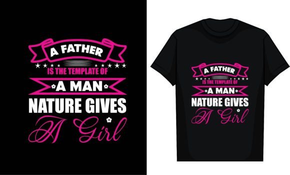 Father's Day T-Shirt Designs: A Man Nature Graphics