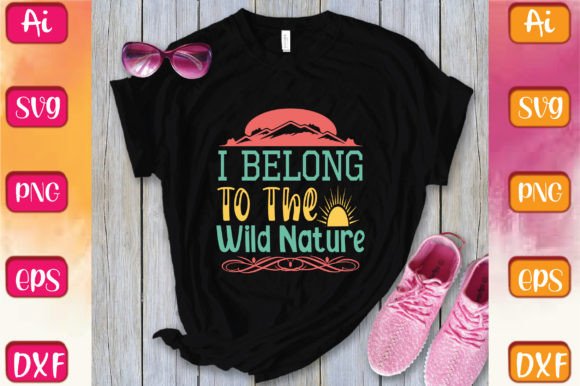 I Belong to the Wild Nature: A Versatile Graphics Asset