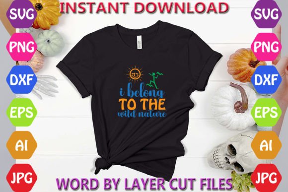 I Belong to the Wild Nature Design: A Graphic Designer's Freebie Review
