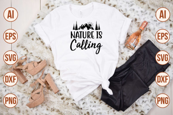 Nature is Calling: A Fresh Embroidery Design