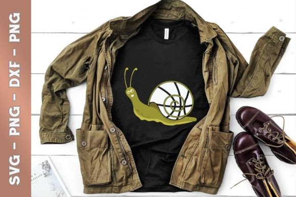 Snail Moon Nature Gift Idea for T-Shirt Designs