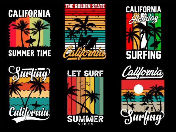 Summer Creative Graphics for T-Shirt Designs