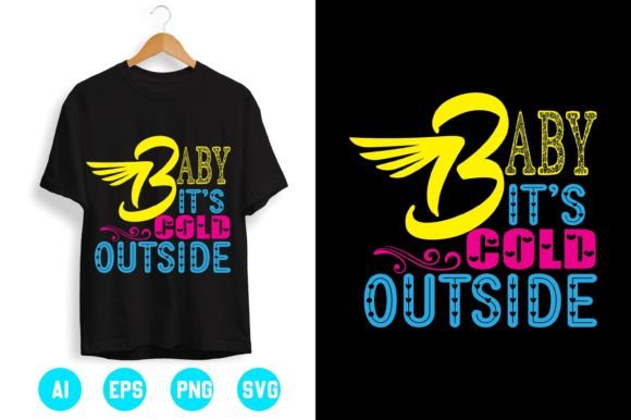 Winter T-shirt Design 48: A Graphic Asset for Real Business Branding